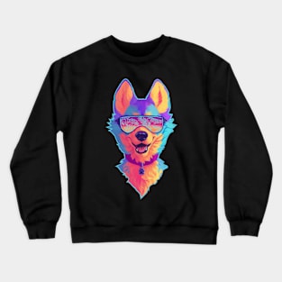 sparkle dog (furry merch) Crewneck Sweatshirt